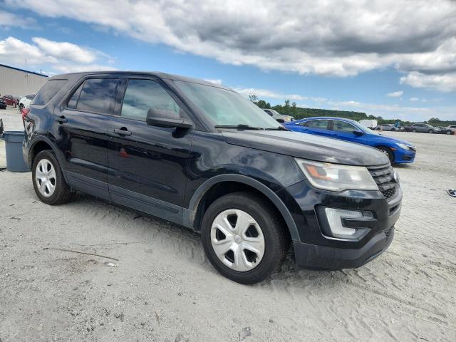 1FM5K8AR8GGC61157 - 2016 FORD EXPLORER POLICE INTERCEPTOR შავი ფოტო 4