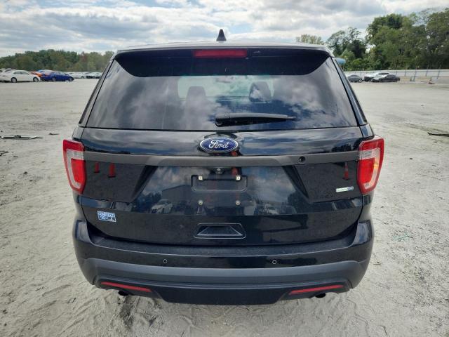 1FM5K8AR8GGC61157 - 2016 FORD EXPLORER POLICE INTERCEPTOR შავი ფოტო 6