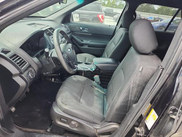 1FM5K8AR8GGC61157 - 2016 FORD EXPLORER POLICE INTERCEPTOR შავი ფოტო 7