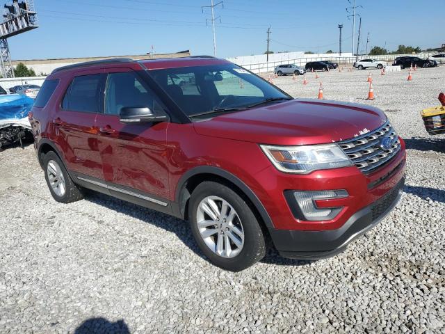 1FM5K7D83HGC89799 - 2017 FORD EXPLORER XLT RED photo 4