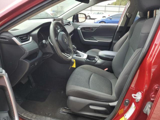 2T3H1RFV8MW131105 - 2021 TOYOTA RAV4 LE RED photo 7