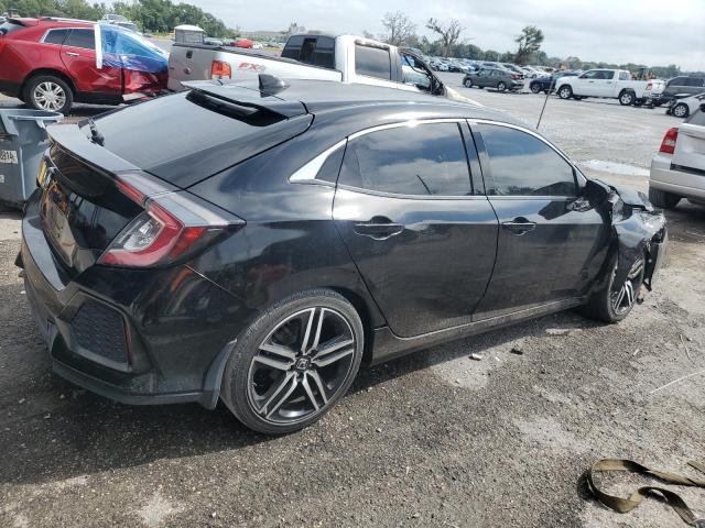 SHHFK7H55JU216313 - 2018 HONDA CIVIC EX BLACK photo 3