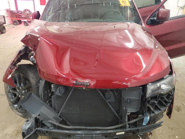 1C4RJFAG6JC303030 - 2018 JEEP GRAND CHER LAREDO Бордовый фото 12