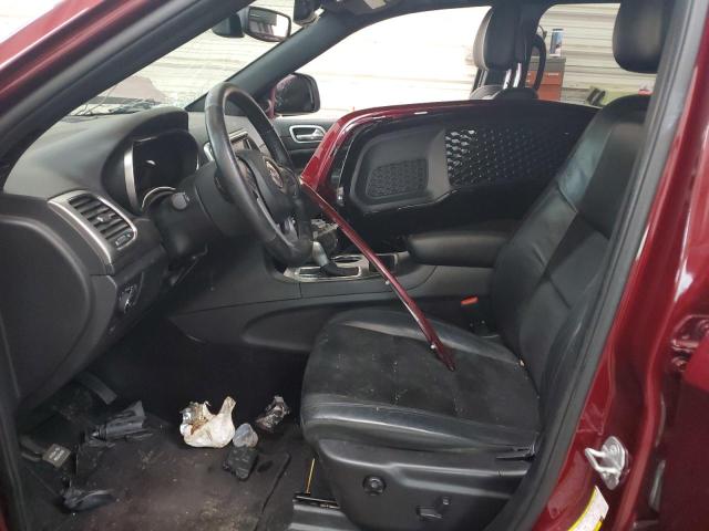 1C4RJFAG6JC303030 - 2018 JEEP GRAND CHER LAREDO Бордовый фото 7