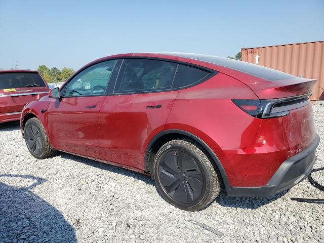 7SAYGDED6TA441154 - 2026 TESLA MODEL Y RED photo 2