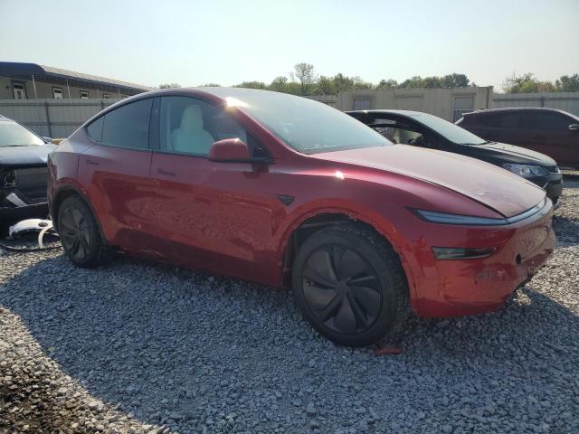 7SAYGDED6TA441154 - 2026 TESLA MODEL Y RED photo 4
