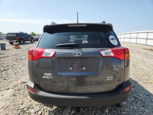 2T3RFREVXEW165765 - 2014 TOYOTA RAV4 XLE GRAY photo 6
