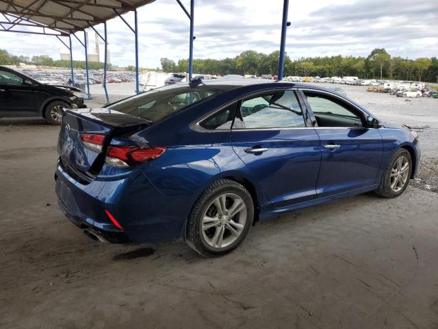 5NPE34AF5JH721345 - 2018 HYUNDAI SONATA SPORT BLUE photo 3