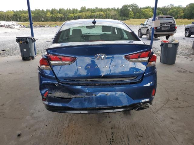 5NPE34AF5JH721345 - 2018 HYUNDAI SONATA SPORT BLUE photo 6