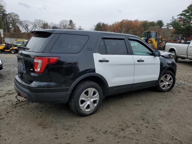 1FM5K8ARXHGC67401 - 2017 FORD EXPLORER POLICE INTERCEPTOR შავი ფოტო 3