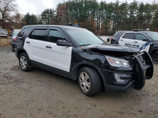 1FM5K8ARXHGC67401 - 2017 FORD EXPLORER POLICE INTERCEPTOR შავი ფოტო 4