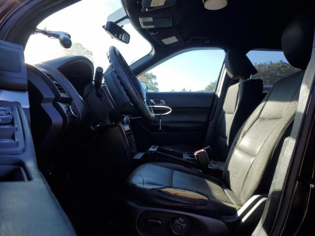 1FM5K8ARXHGC67401 - 2017 FORD EXPLORER POLICE INTERCEPTOR შავი ფოტო 7