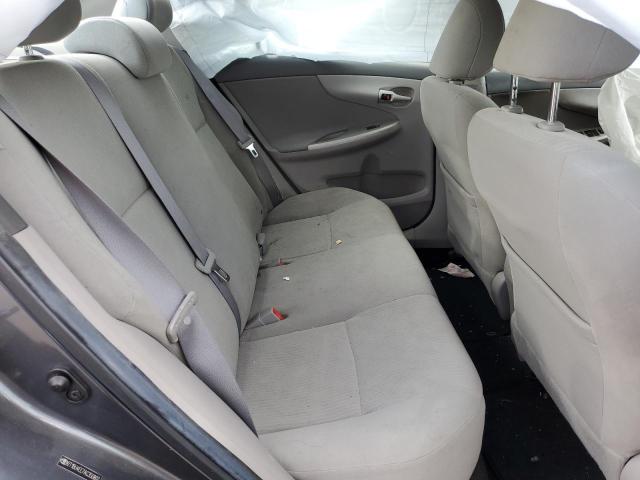 2T1BU4EE7AC350807 - 2010 TOYOTA COROLLA BASE GRAY photo 10