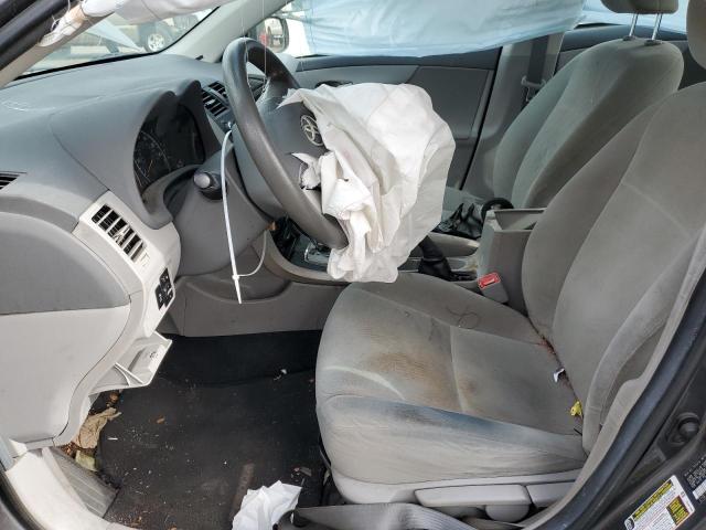 2T1BU4EE7AC350807 - 2010 TOYOTA COROLLA BASE GRAY photo 7