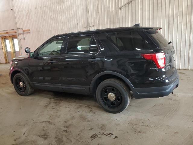 1FM5K8AR7KGB23683 - 2019 FORD EXPLORER POLICE INTERCEPTOR Чорний фото 2