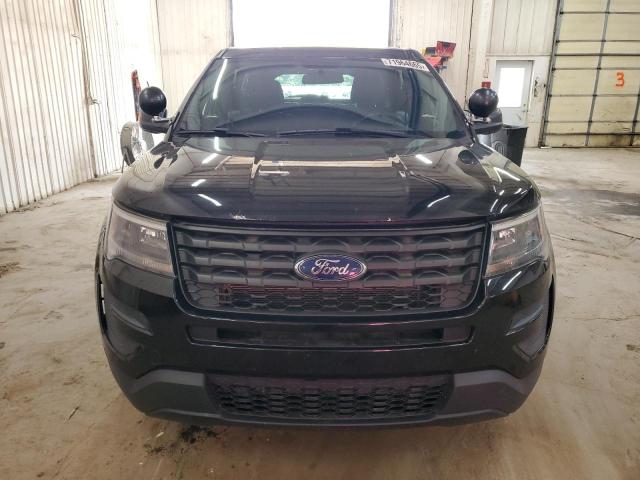 1FM5K8AR7KGB23683 - 2019 FORD EXPLORER POLICE INTERCEPTOR Чорний фото 5
