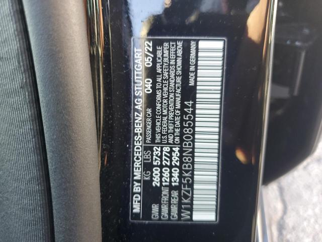 W1KZF5KB8NB085544 - 2022 MERCEDES-BENZ E 450 4MATIC BLACK photo 13