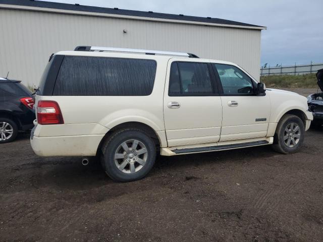 1FMFK20518LA18010 - 2008 FORD EXPEDITION EL LIMITED WHITE photo 3