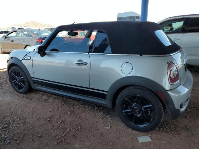 WMWZP3C59CT550325 - 2012 MINI COOPER S ვერცხლისფერი ფოტო 2