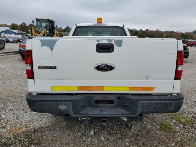 1FTRF12218KB80602 - 2008 FORD F150 WHITE photo 6