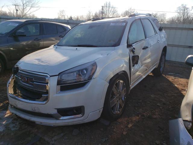 1GKKRTKD4FJ128085 - 2015 GMC ACADIA DENALI WHITE photo 1