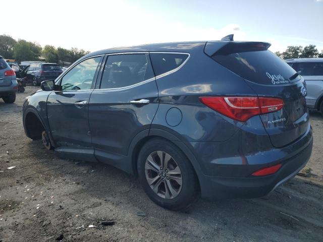 5XYZTDLB6FG252678 - 2015 HYUNDAI SANTA FE SPORT BLUE photo 2