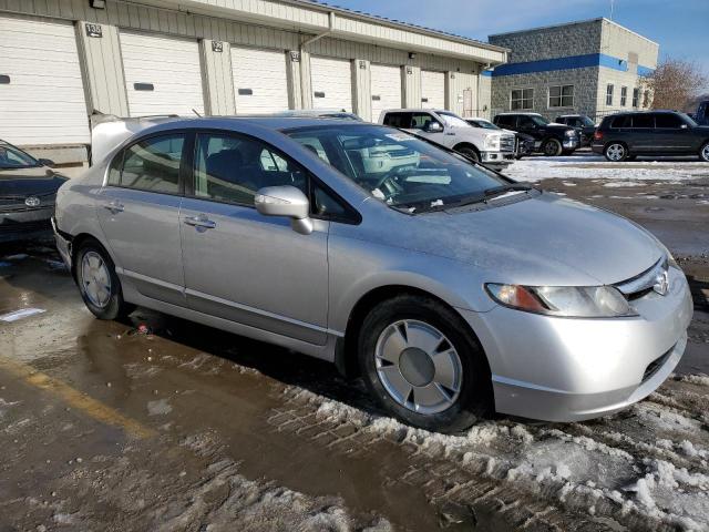 JHMFA36246S007398 - 2006 HONDA CIVIC HYBRID SILVER photo 4