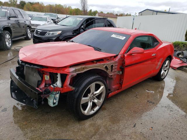 2G1FB1E37D9196925 - 2013 CHEVROLET CAMARO LT RED photo 1