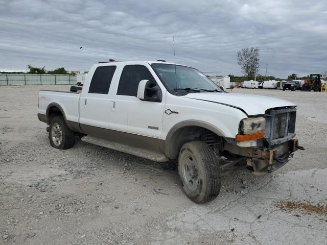 1FTWW31P26EB66859 - 2006 FORD F350 SRW SUPER DUTY WHITE photo 4