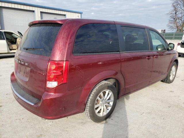 2C4RDGBG2LR239395 - 2020 DODGE GRAND CARA SE RED photo 3