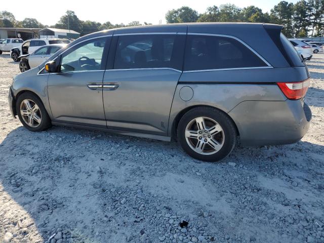 5FNRL5H93CB122856 - 2012 HONDA ODYSSEY TOURING GRAY photo 2