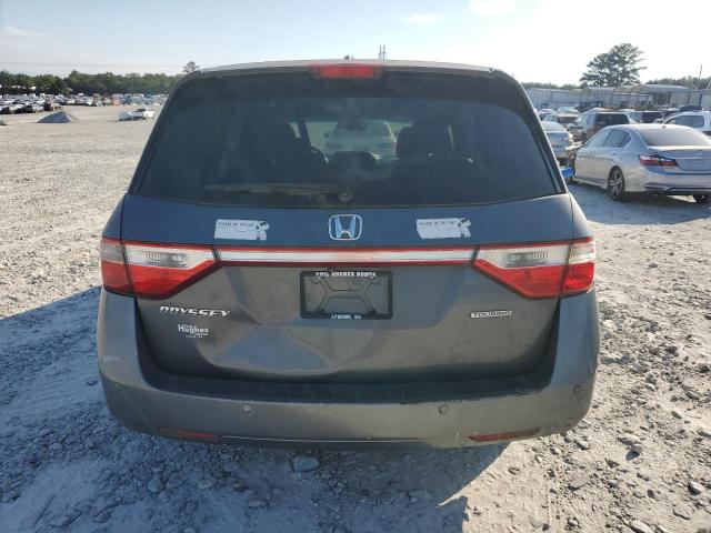 5FNRL5H93CB122856 - 2012 HONDA ODYSSEY TOURING GRAY photo 6