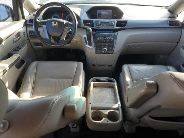 5FNRL5H93CB122856 - 2012 HONDA ODYSSEY TOURING GRAY photo 8
