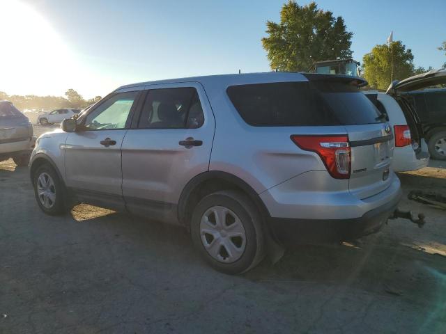 1FM5K8AR6EGB63886 - 2014 FORD EXPLORER POLICE INTERCEPTOR Gümüş foto 2