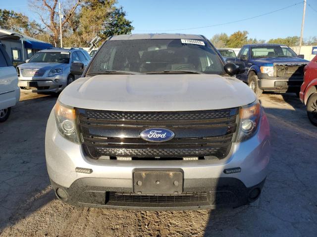 1FM5K8AR6EGB63886 - 2014 FORD EXPLORER POLICE INTERCEPTOR Gümüş foto 5