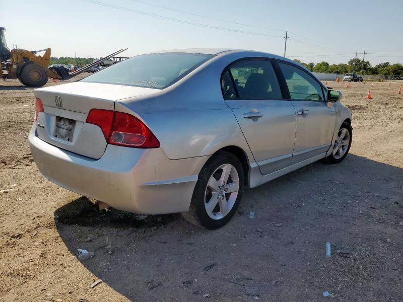 1HGFA168X8L016454 - 2008 HONDA CIVIC EX SILVER photo 3