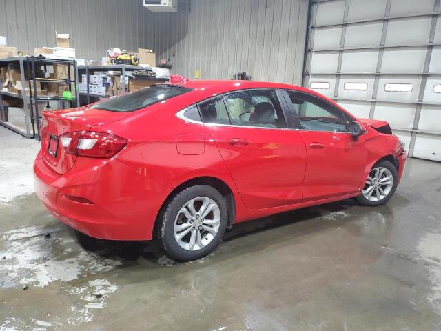 1G1BE5SM9K7123922 - 2019 CHEVROLET CRUZE LT Красный фото 3
