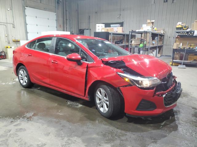 1G1BE5SM9K7123922 - 2019 CHEVROLET CRUZE LT Красный фото 4