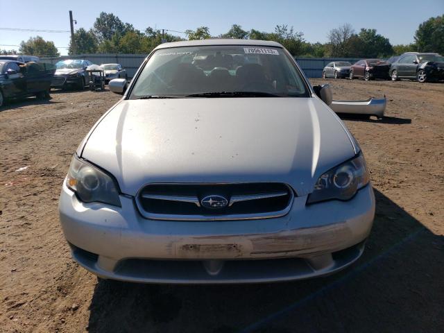 4S3BL616X57212473 - 2005 SUBARU LEGACY 2.5I SILVER photo 5