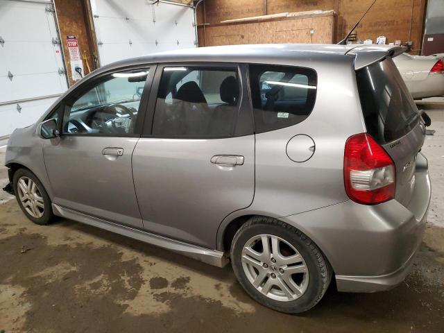 JHMGD38667S067681 - 2007 HONDA FIT S 银色 照片 2