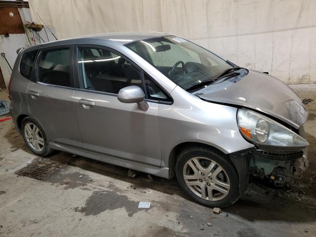 JHMGD38667S067681 - 2007 HONDA FIT S SILVER photo 4