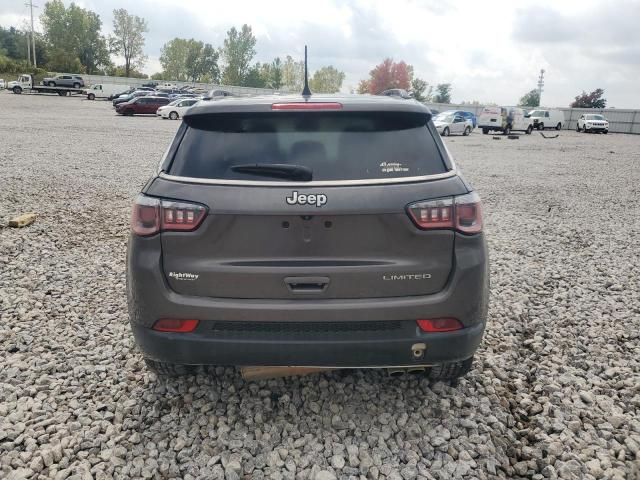 3C4NJCCB3KT660041 - 2019 JEEP COMPASS LIMITED رمادي صورة 6
