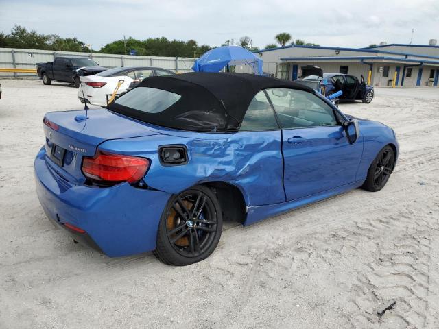 WBA2N3C58JVE45805 - 2018 BMW M240XI BLUE photo 3