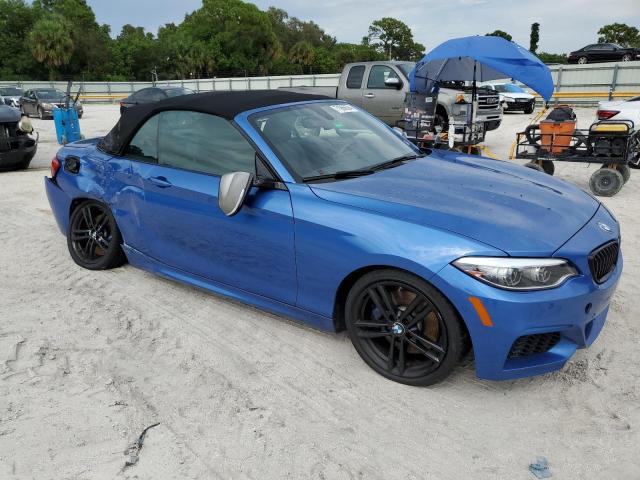 WBA2N3C58JVE45805 - 2018 BMW M240XI BLUE photo 4