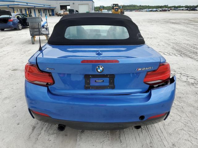 WBA2N3C58JVE45805 - 2018 BMW M240XI BLUE photo 6