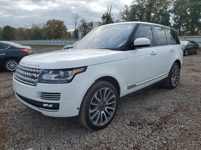 SALGV2TF7FA230478 - 2015 LAND ROVER RANGE ROVE AUTOBIOGRAPHY WHITE photo 1