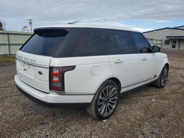 SALGV2TF7FA230478 - 2015 LAND ROVER RANGE ROVE AUTOBIOGRAPHY WHITE photo 3