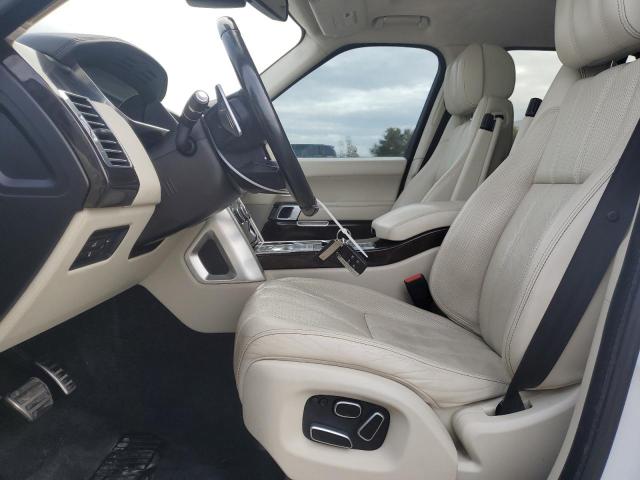SALGV2TF7FA230478 - 2015 LAND ROVER RANGE ROVE AUTOBIOGRAPHY WHITE photo 7