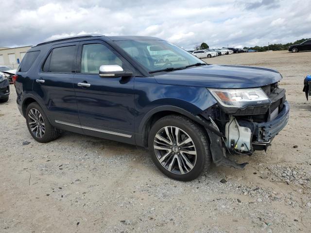 1FM5K8HT5GGB69327 - 2016 FORD EXPLORER PLATINUM BLUE photo 4