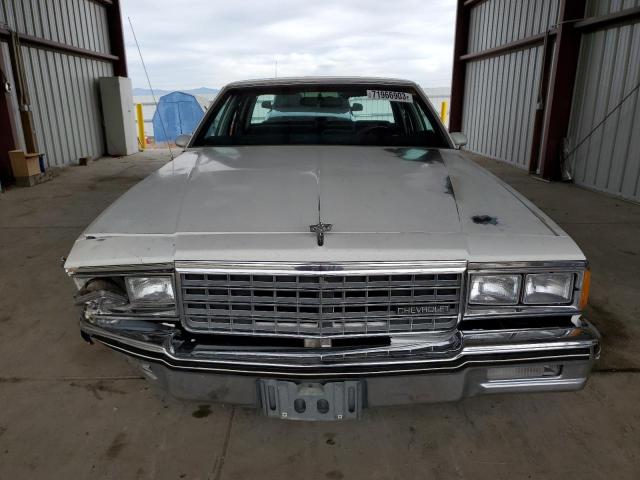 1G1BN69H3FY147129 - 1985 CHEVROLET CAPRICE CLASSIC WHITE photo 5